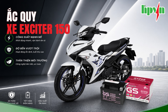 Ắc Quy Xe Yamaha Exciter 150: Thông Số Chuẩn Và Loại Bình Tốt Nhất